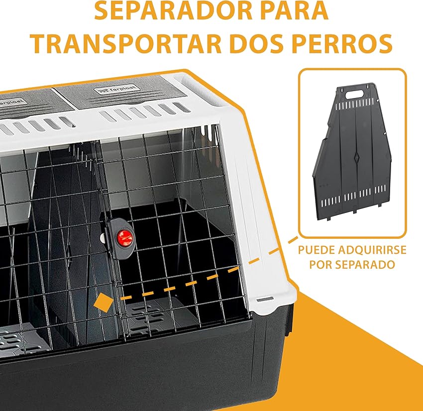 Thumbnail 2 de Ferplast Atlas Car 80 transportín coche L 82×51×61 cm