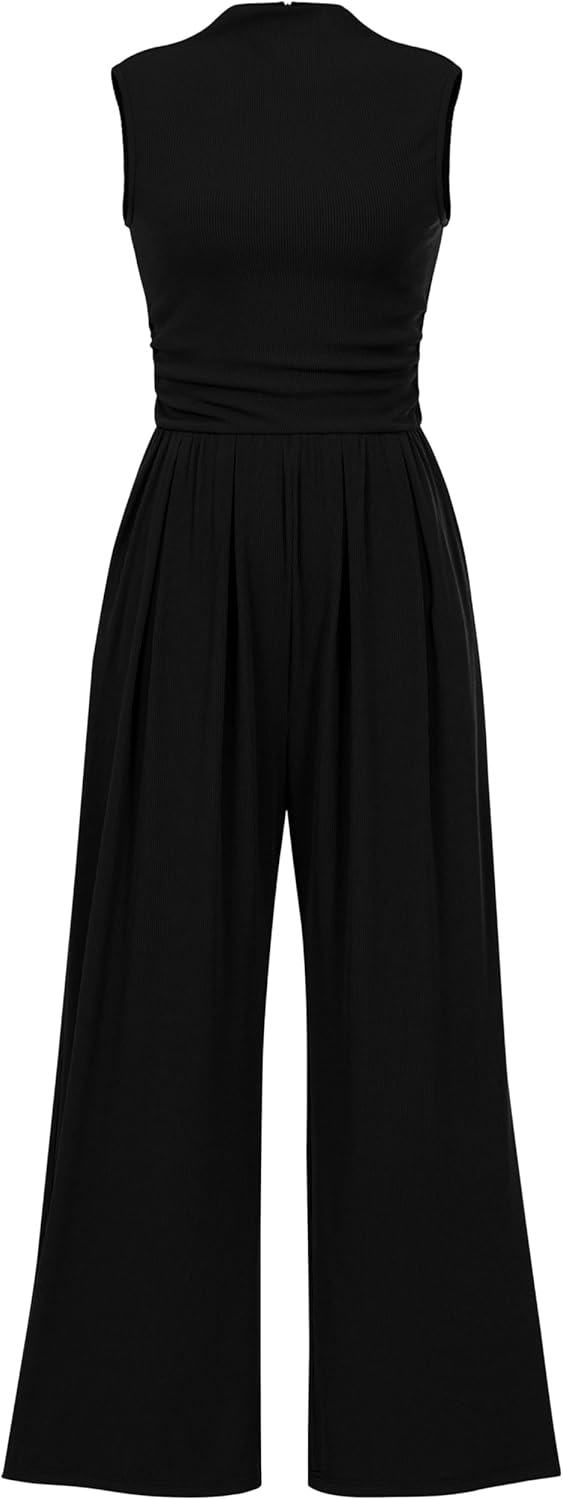 PRETTYGARDEN Summer Jumpsuit Sleeveless S-XXL