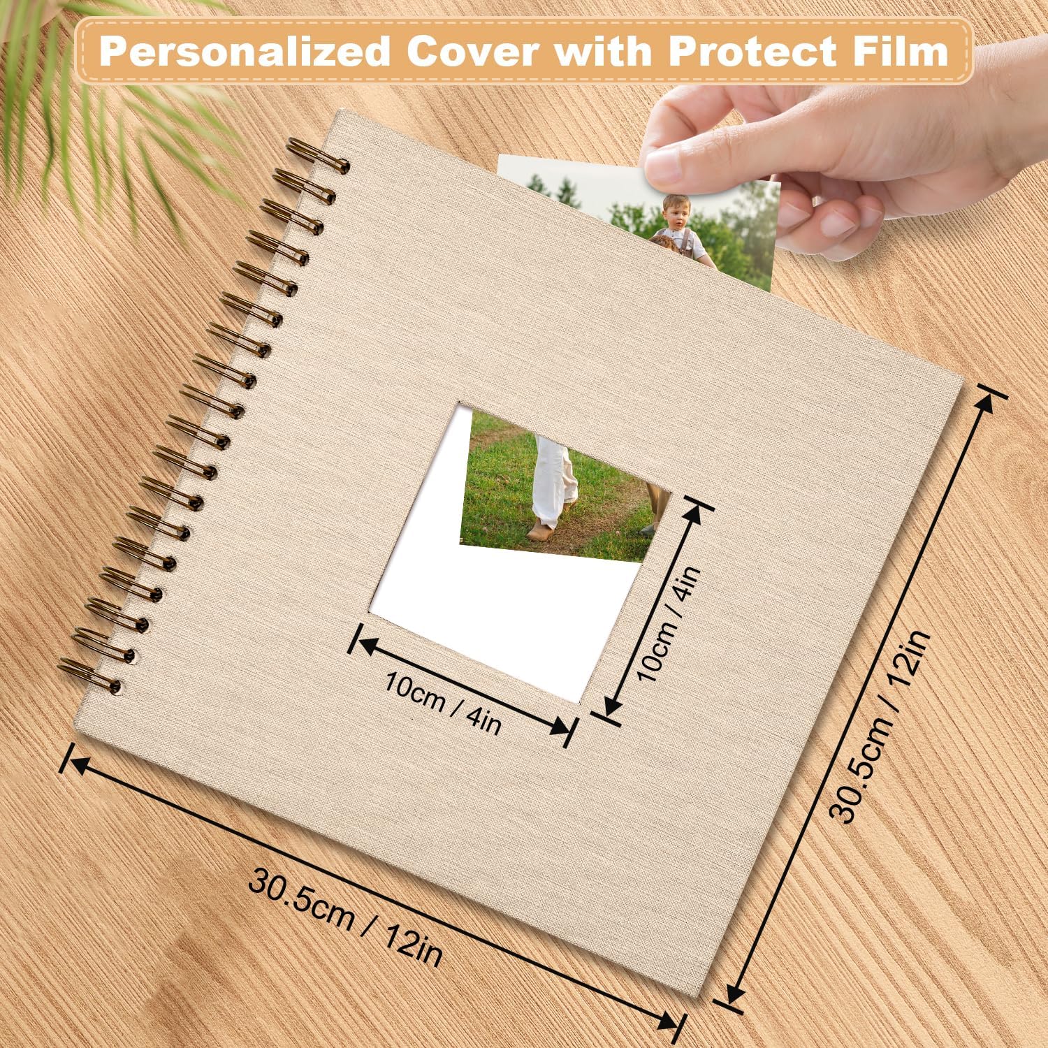 Thumbnail 1 de Scrapbook Photo Album, 8 x 8 Inch