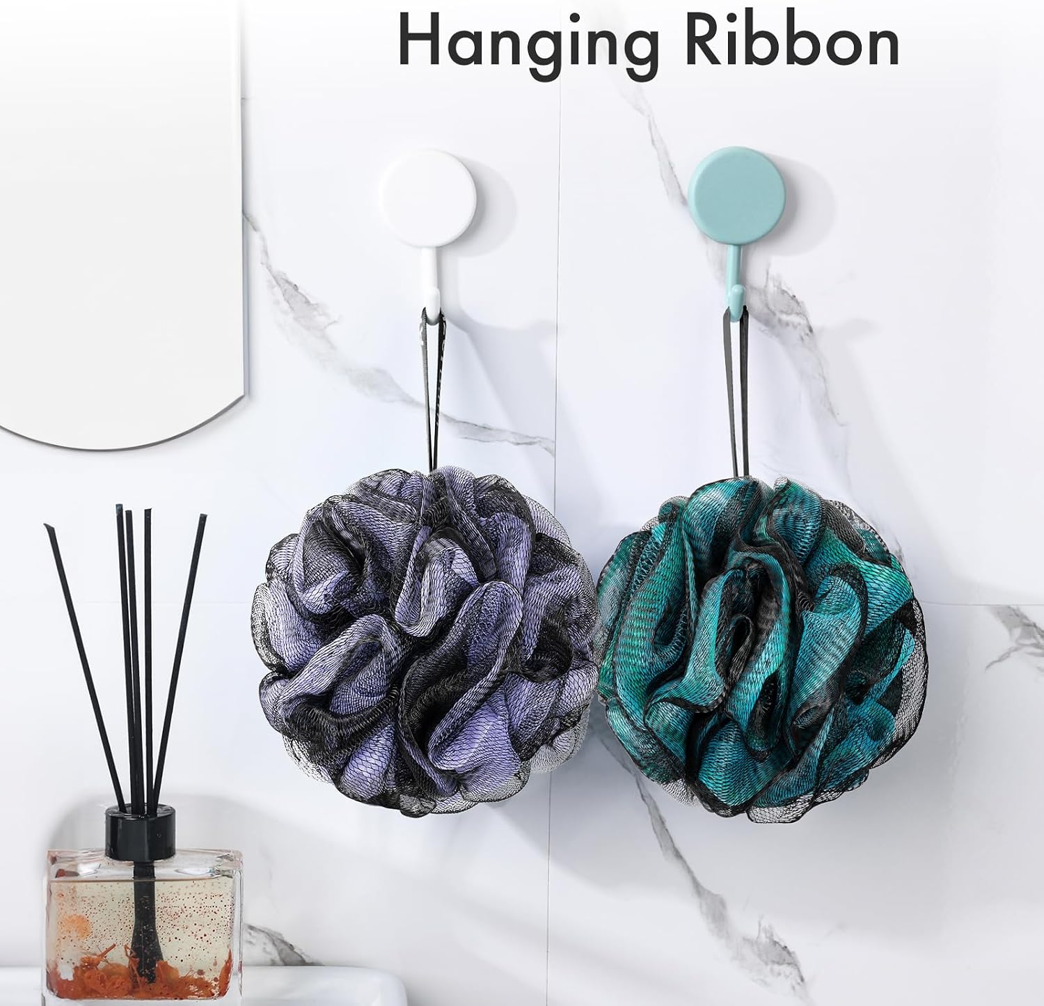 Detalle de AmazerBath PE Shower Loofah Set