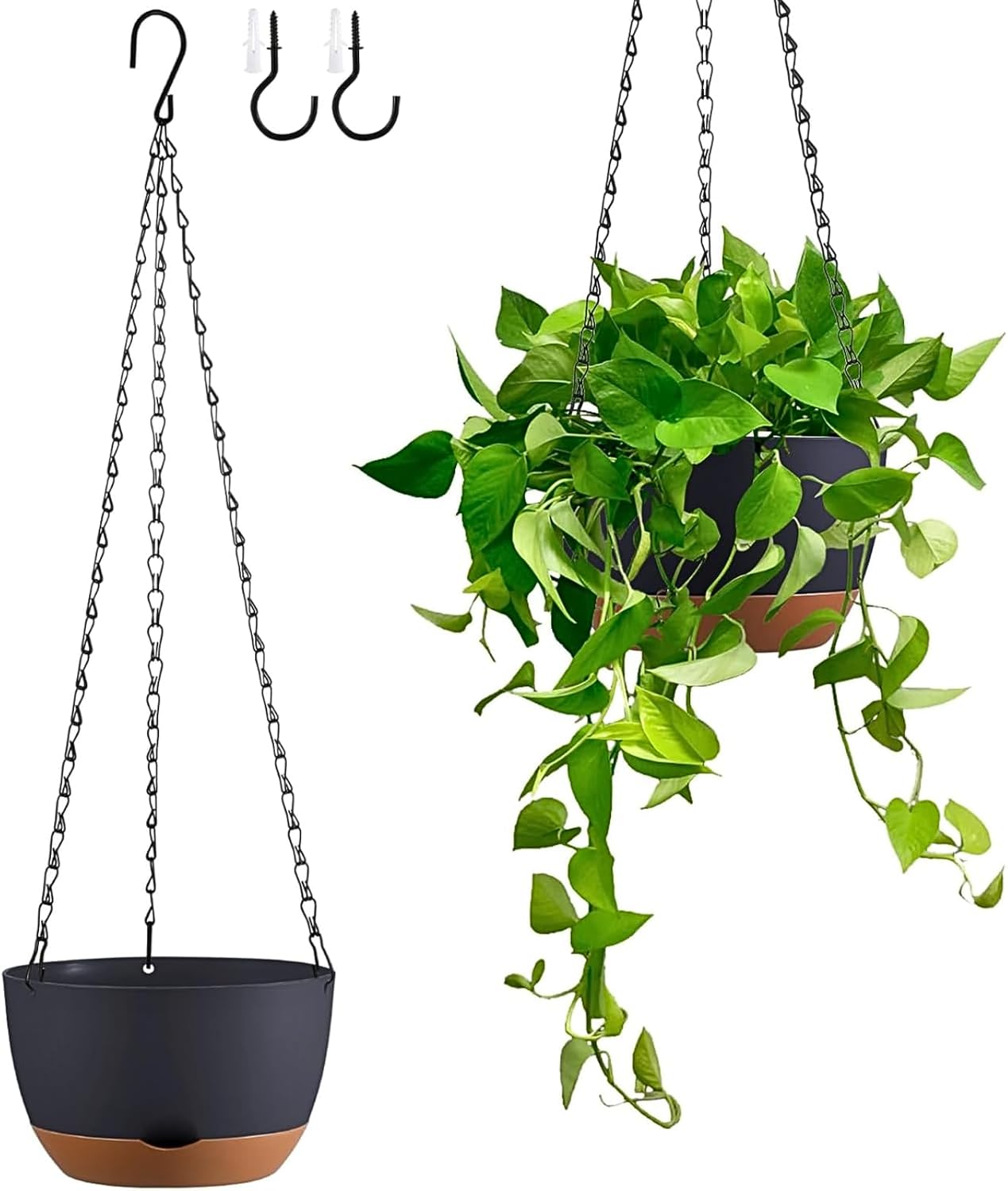 Thumbnail 6 de Kvetto Hanging Planters, 10-Inch