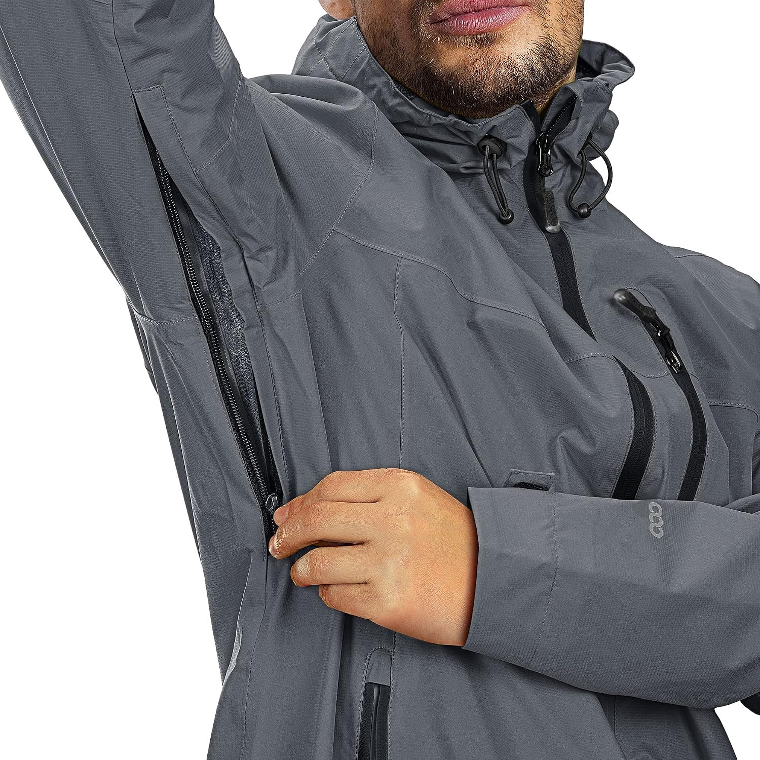 Thumbnail 3 de 33 000ft Regenjacke Herren wasserdicht
