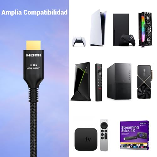 Thumbnail 5 de Etseinri Cable HDMI 2.1 2m
