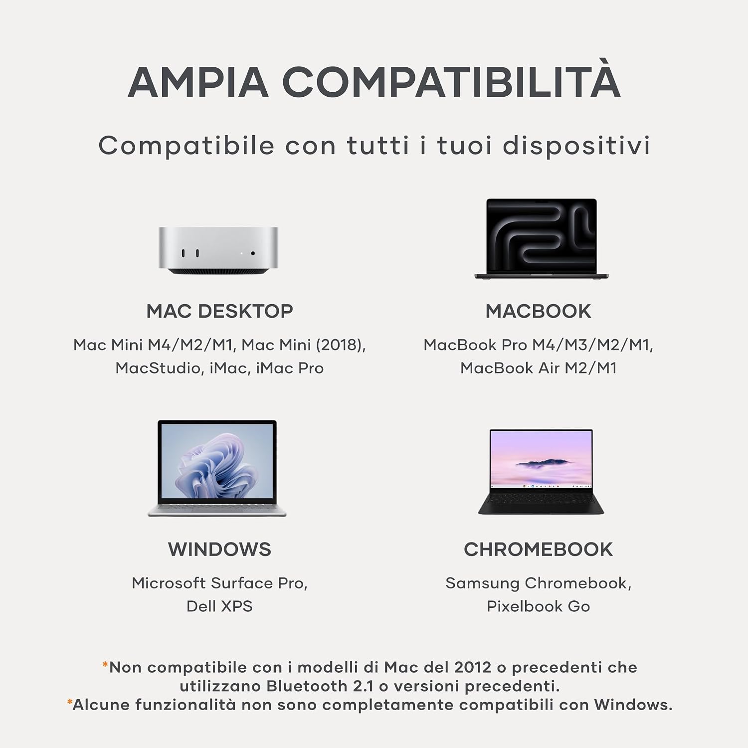 Detalle de Satechi Tastierino Numerico Wireless Slim in alluminio con 18 tasti, Bluetooth e ricarica USB-C (layout US) – grigio