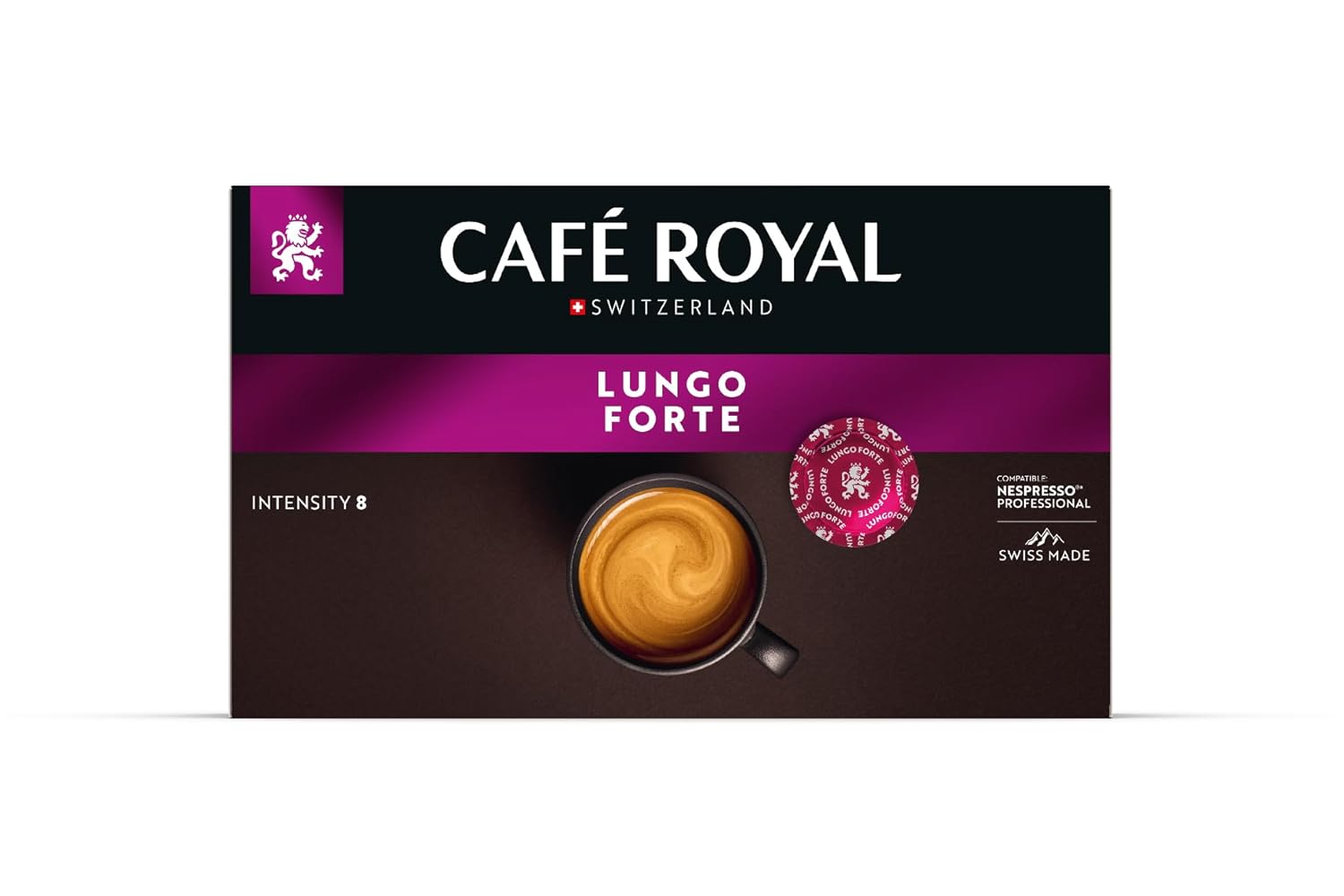 Detalle de Café Royal Professional Pads Lungo Forte – 50 Pad, Nespresso-kompatibel (R) Office & Gastronomie
