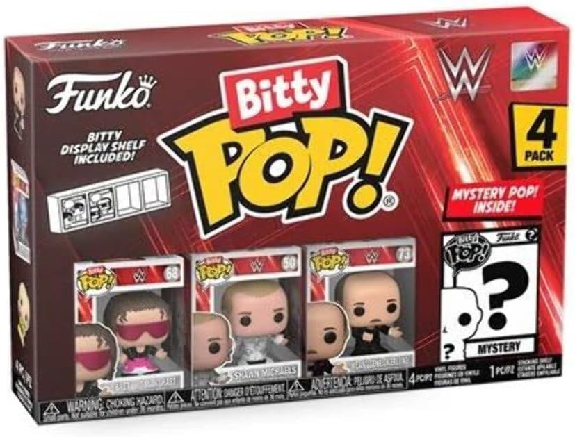 Thumbnail 6 de POP Bitty Pop! WWE Series 3 75463 Razor Ramon 4-Pack with Display