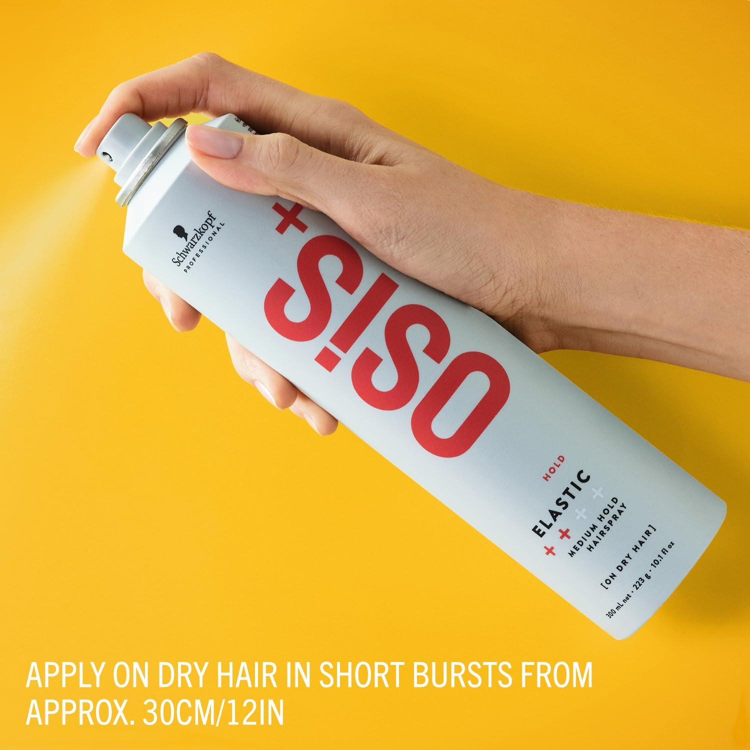 Thumbnail 2 de Schwarzkopf Professional OSiS Elastic Hairspray: Layerable Hold for Brushable Styling