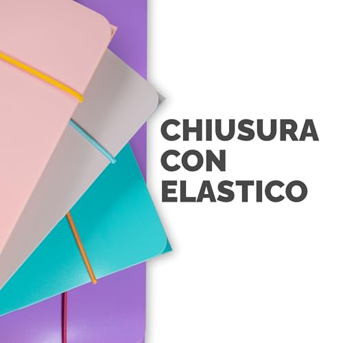 Thumbnail 4 de Fellowes Cartelline 3 Lembi ViceVersa – Confezione da 4, Assortite, con Elastico Aggiuntivo