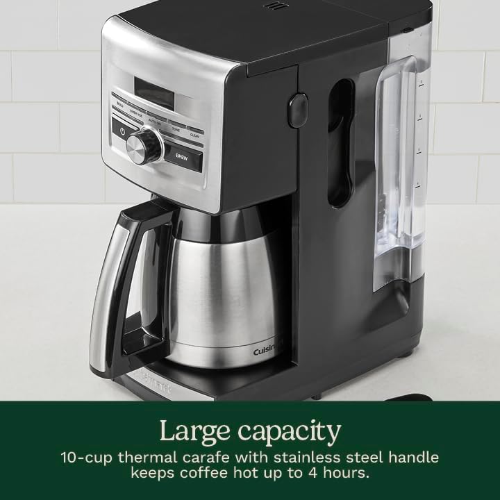 Detalle de Cuisinart Personal Brew 10-Cup Thermal Coffee Maker (DCC-10)
