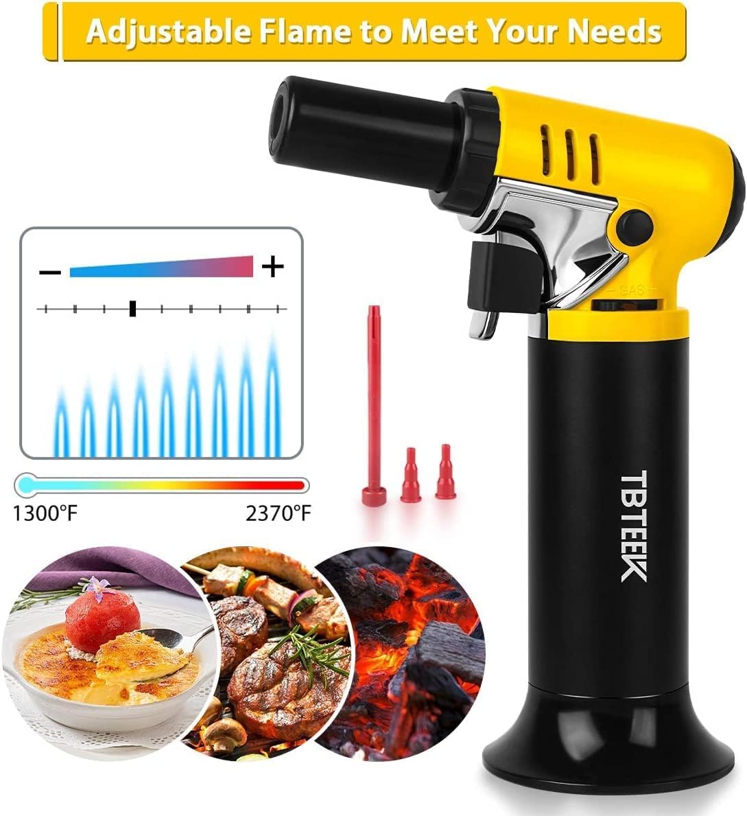 Detalle 2 de TBTeek T907 Butane Torch 2500°F