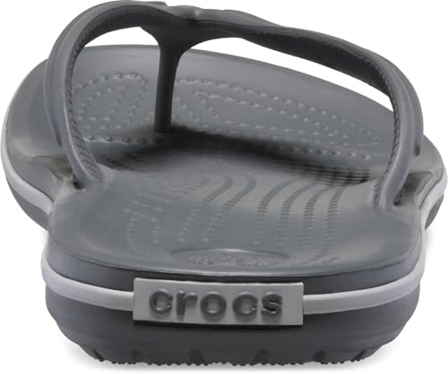 Detalle de Crocs Crocband Flip Chanclas Unisex Adulto – Slate Grey Smoke (36/37 EU)