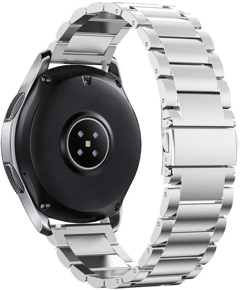 Thumbnail 1 de SUNDAREE 22mm Stainless Steel Strap for Samsung Galaxy Watch 46mm SM-R800, Watch 3 45mm, Gear S3, Huawei GT 3 46mm, Garmin Venu 2 and more