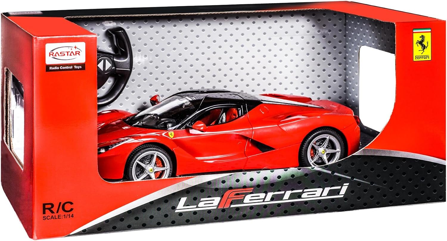Detalle de Mondo Motors Ferrari LaFerrari, auto giocattolo telecomandato in scala 1:14 (fino a 10 km/h)