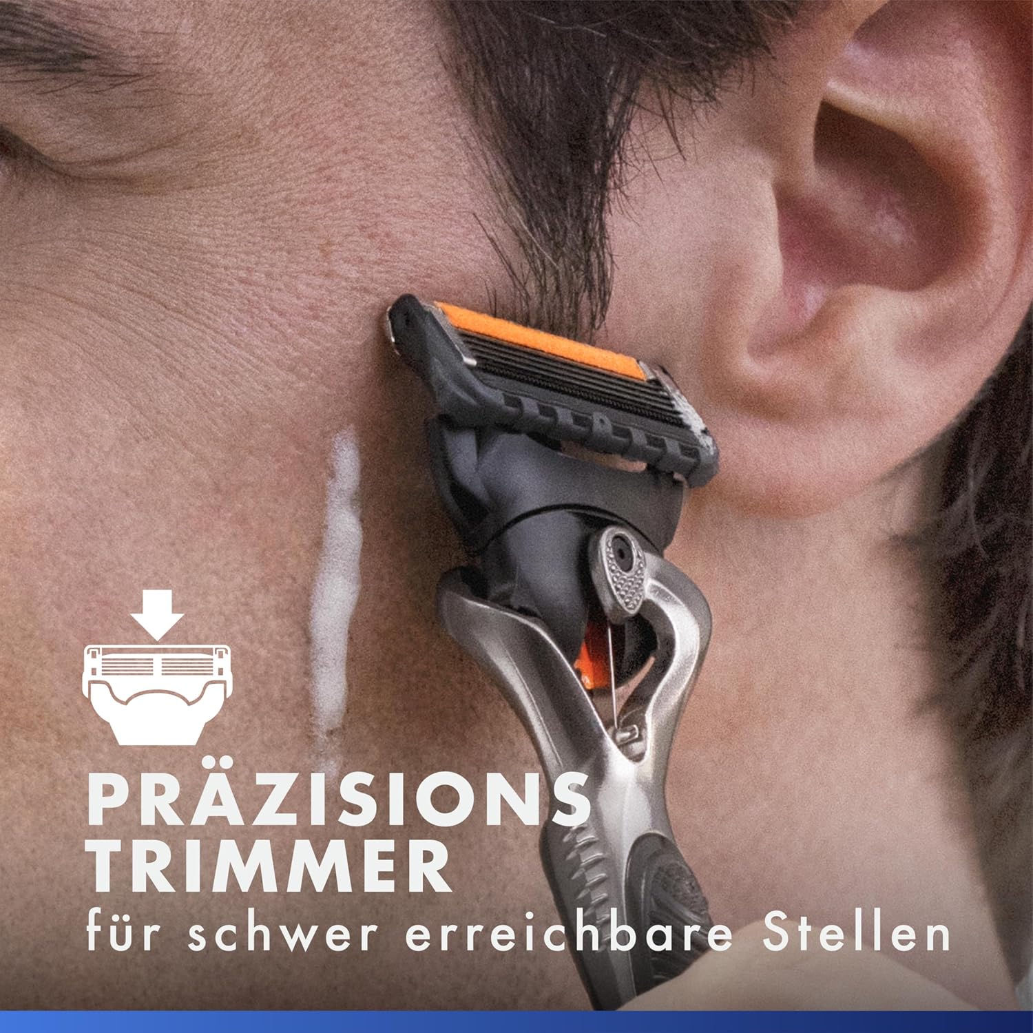 Detalle 2 de Gillette ProGlide Rasierklingen – 12 Original Ersatzklingen für Herren (mit EverGlide Gleitstreifen)