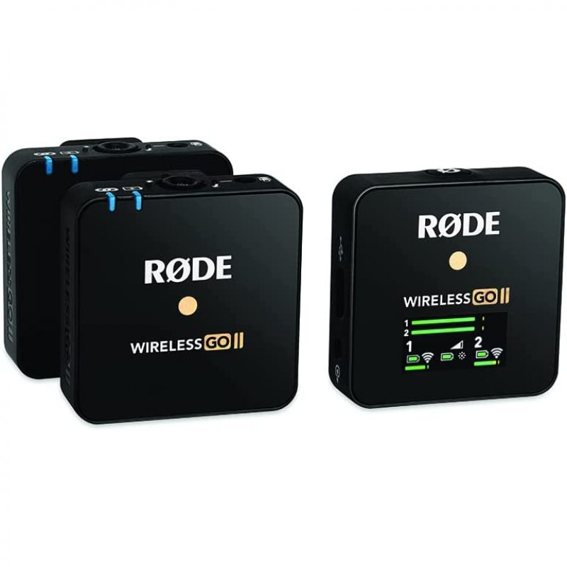 Thumbnail 1 de RØDE Wireless Go II Transmisor Doble: sistema de micrófono inalámbrico de dos canales