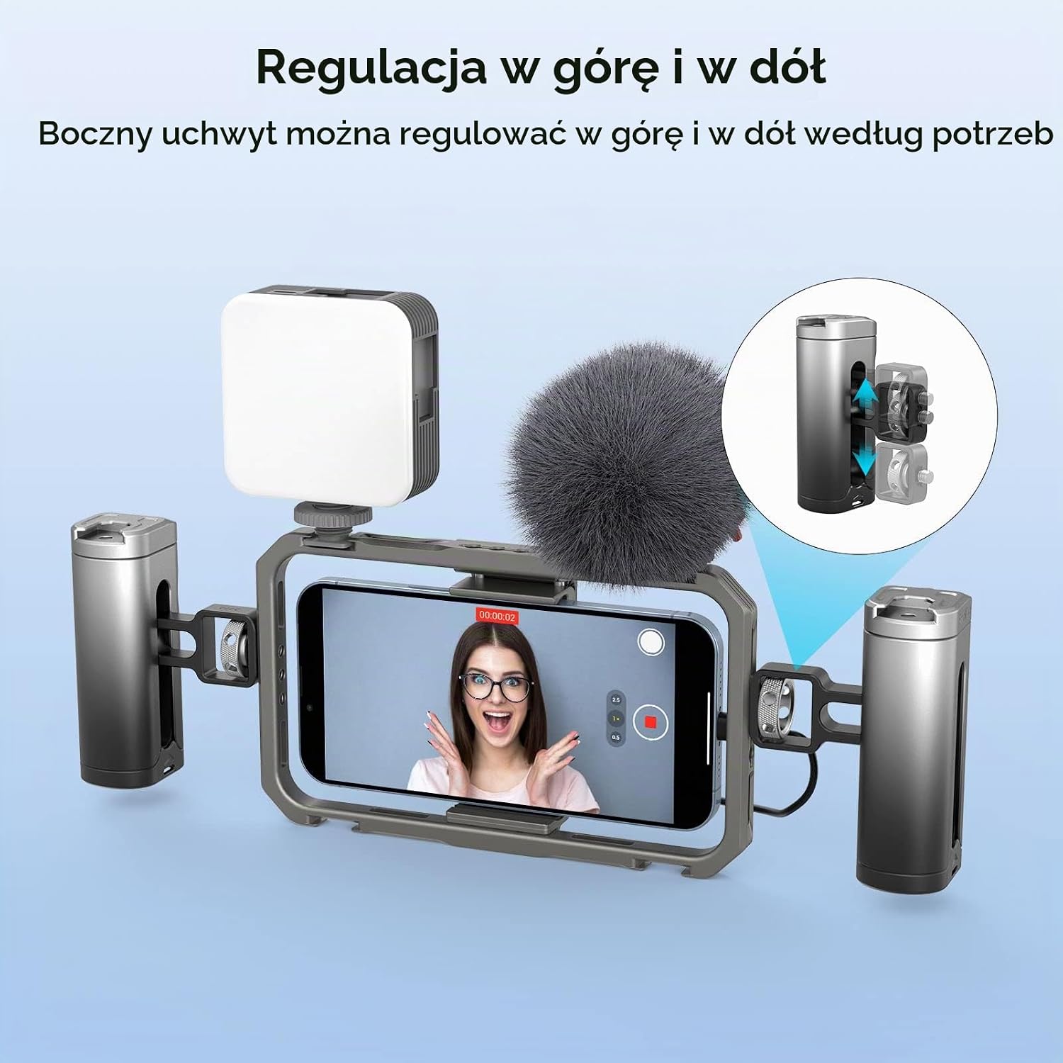 Thumbnail 2 de SMALLRIG 3894 – boczny uchwyt do klatki na smartfon z mocowaniem cold shoe