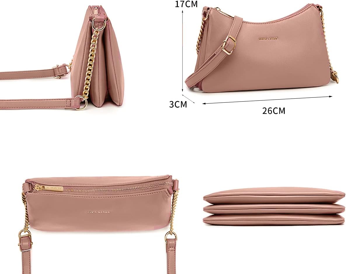 Thumbnail 5 de David Jones - Bolso Bandolera Pequeño con Compartimentos