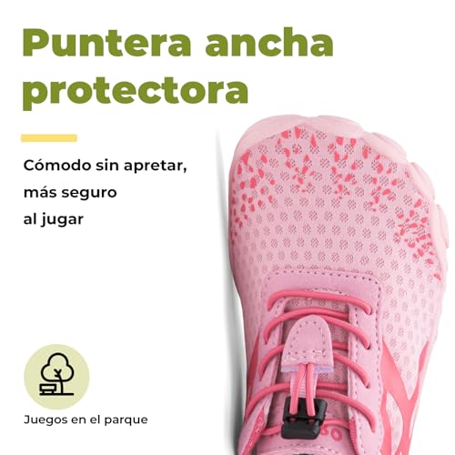 Detalle de SAGUARO Escarpines Barefoot para Niños: zapatillas acuáticas de secado rápido y puntera amplia