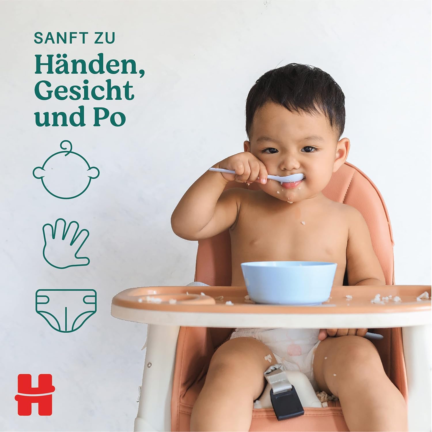 Thumbnail 3 de Huggies All Over Clean 10x56 lingettes