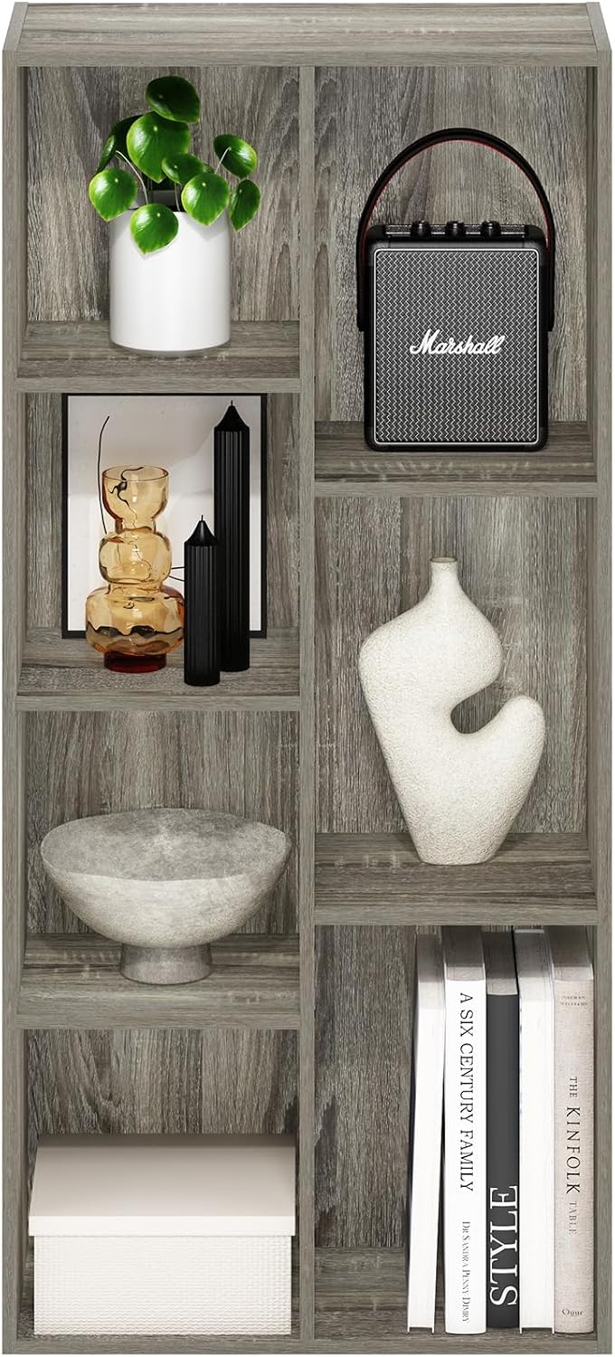Detalle de Furinno 7-Cube Bookshelf