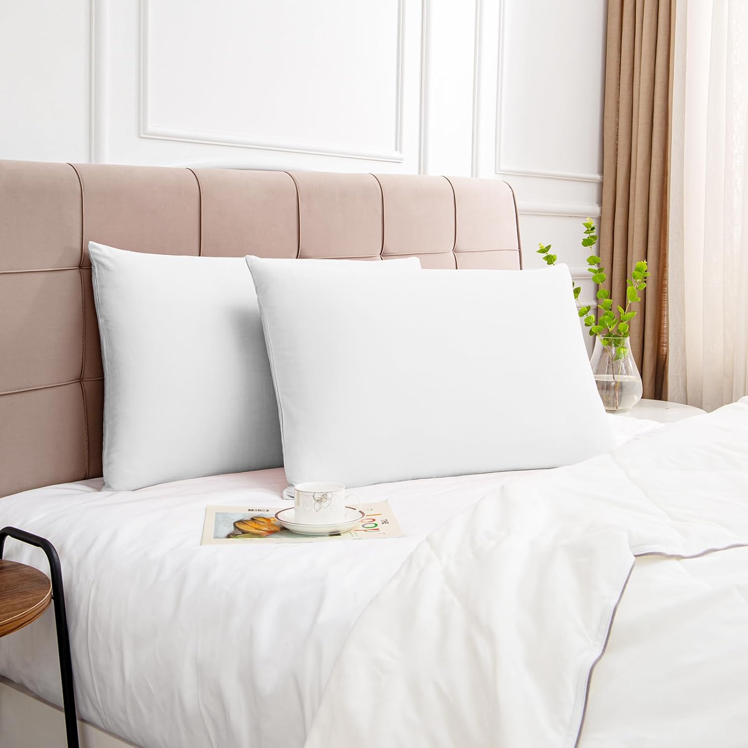 Detalle 2 de Deep Dream cotton pillowcases, 600 thread count