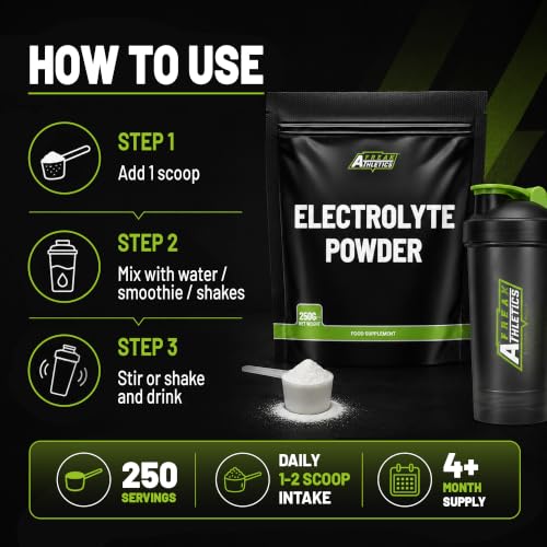 Thumbnail 6 de Freak Athletics Electrolytes Powder 250g – Unflavoured, 250 Servings