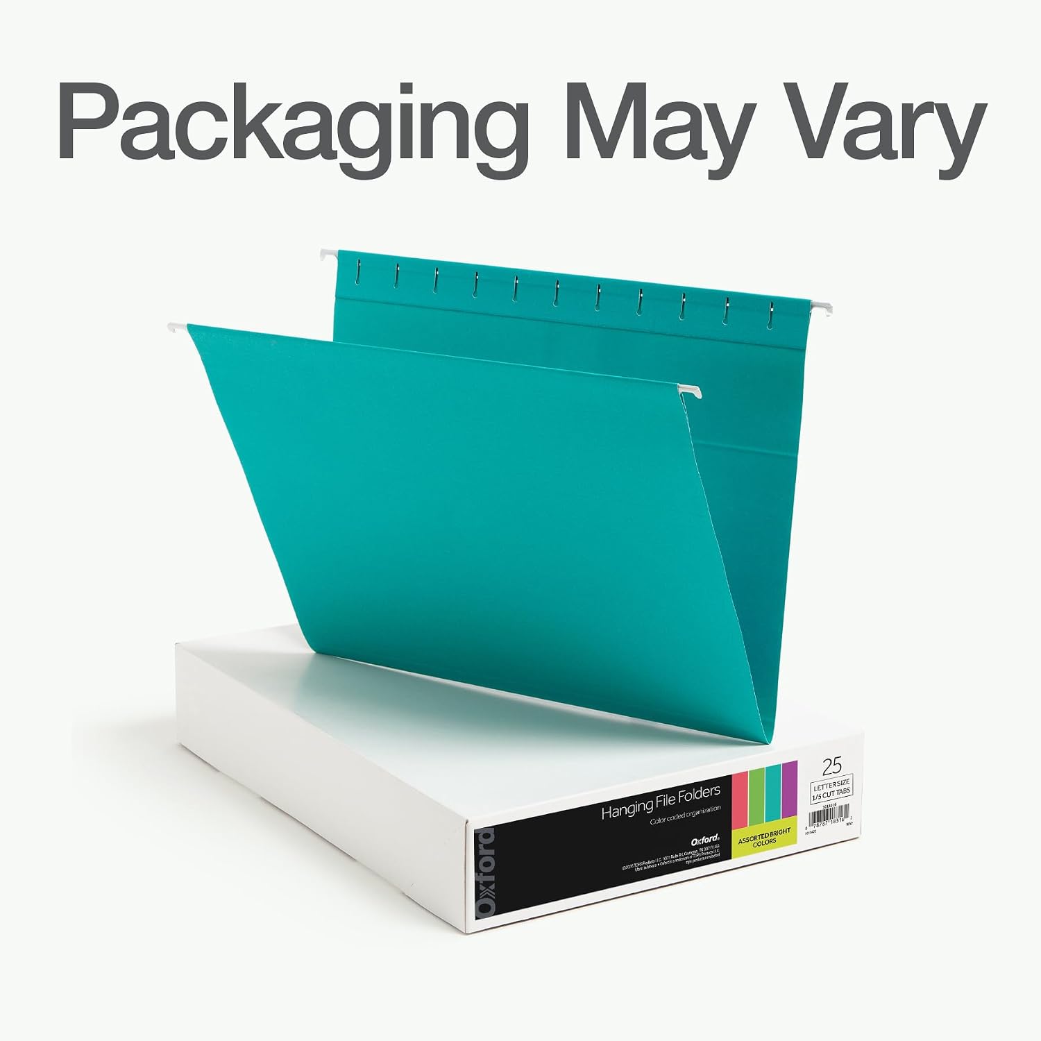 Thumbnail 6 de Oxford 1018316 Hanging File Folders, Letter Size, 25 Pack, 4 Colors