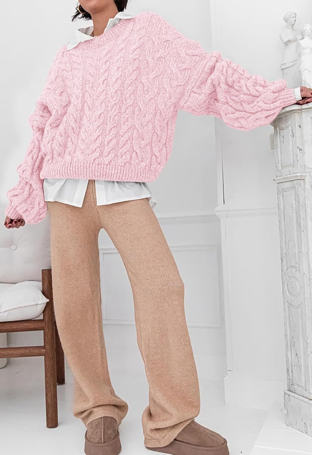 Thumbnail 5 de PRETTYGARDEN Oversized Sweater 2026