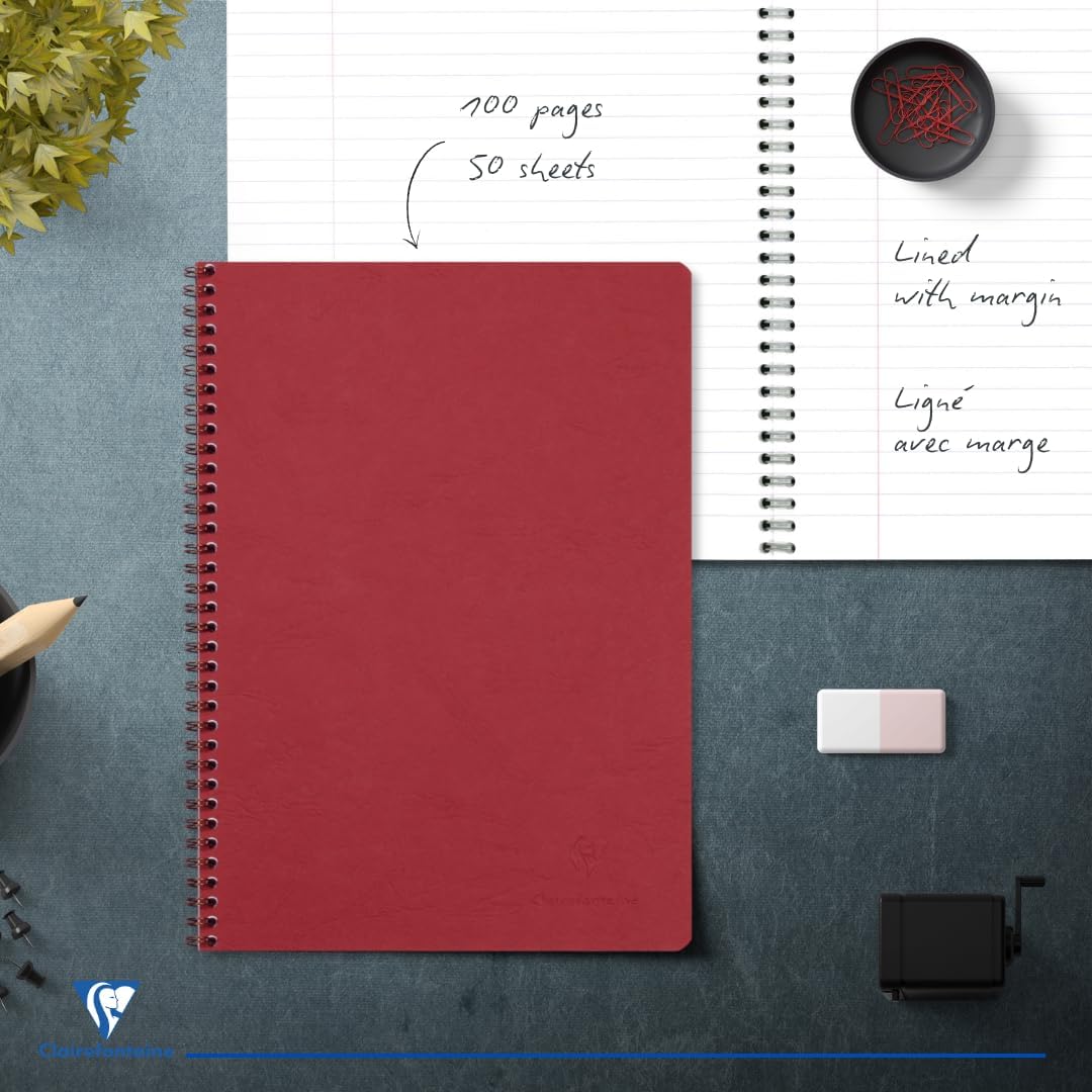 Thumbnail 4 de Clairefontaine 781452C Quaderno Age Bag A4 rosso