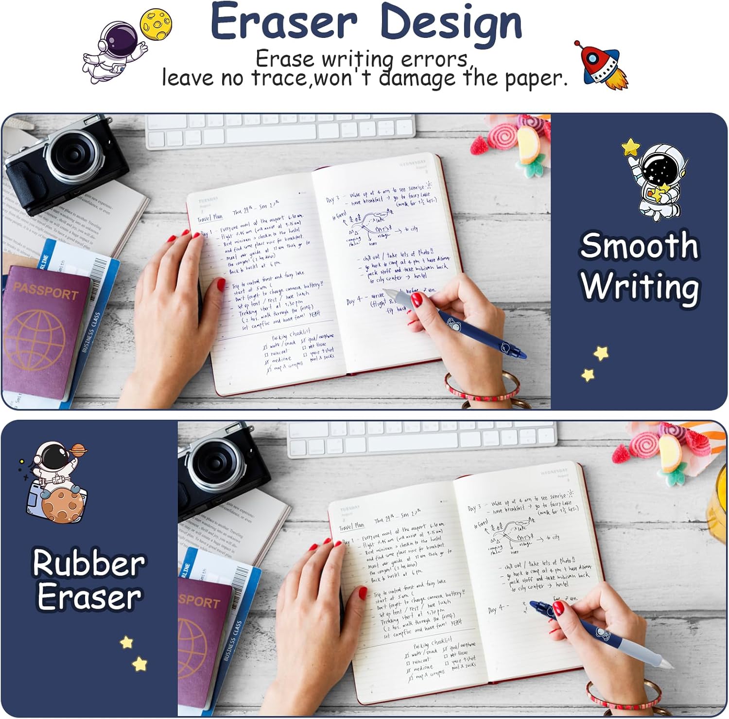 Thumbnail 3 de OFFCUP Penna a Sfera Cancellabile 0,5 mm 🖊️