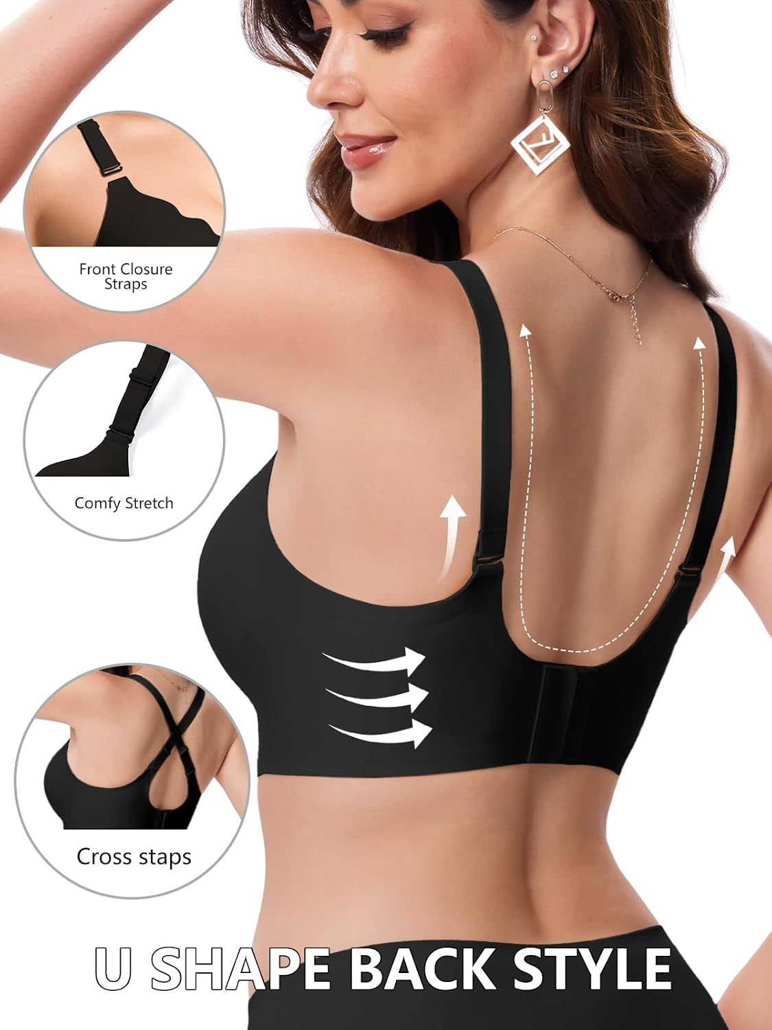 Thumbnail 2 de COCOMARTS Jelly Bra Wireless Seamless Bralette