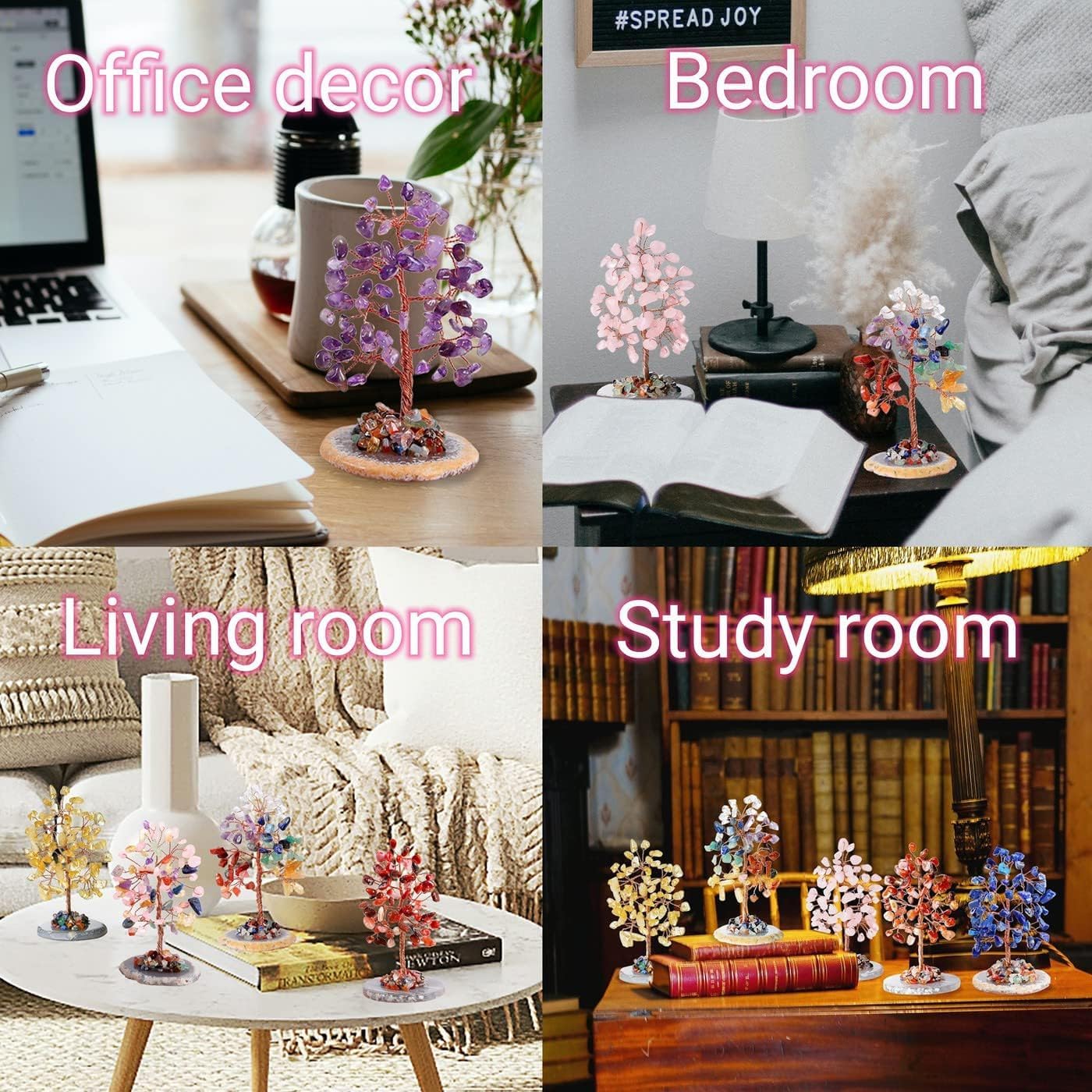 Thumbnail 3 de XIANNVXI Healing Crystal Aquamarine Tree 10 cm