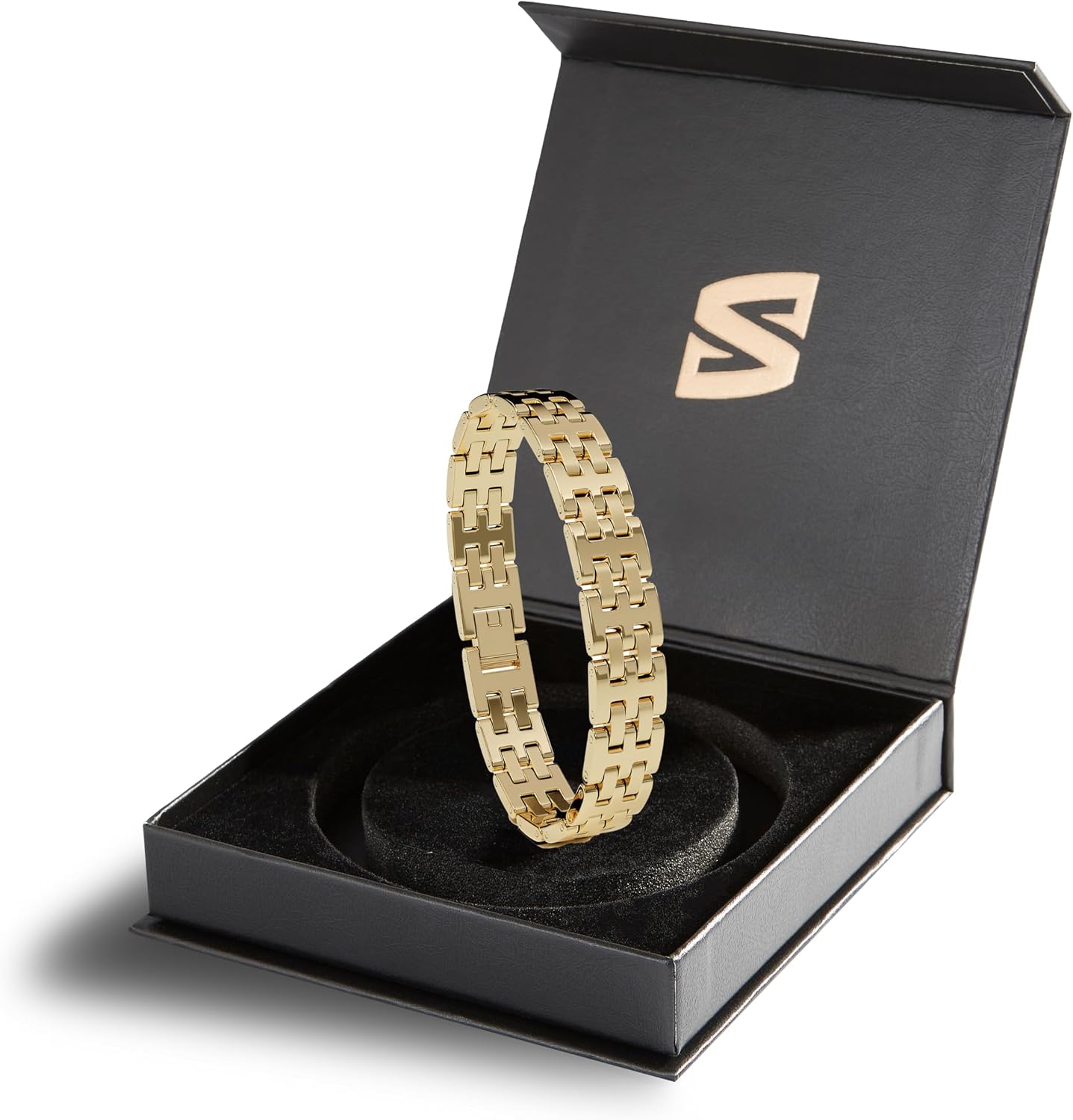 Thumbnail 1 de SERASAR Bracciale da Uomo in Acciaio Inox Premium [Intense] – 12 mm, 316L, impermeabile con scatola portagioie