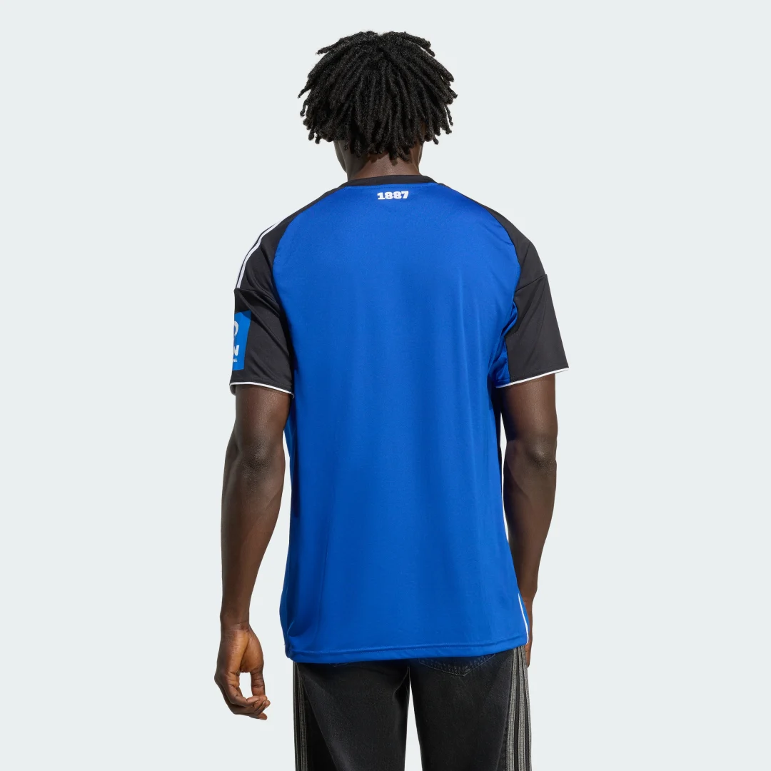 Detalle 2 de Camiseta Hamburg SV de Adidas – azul