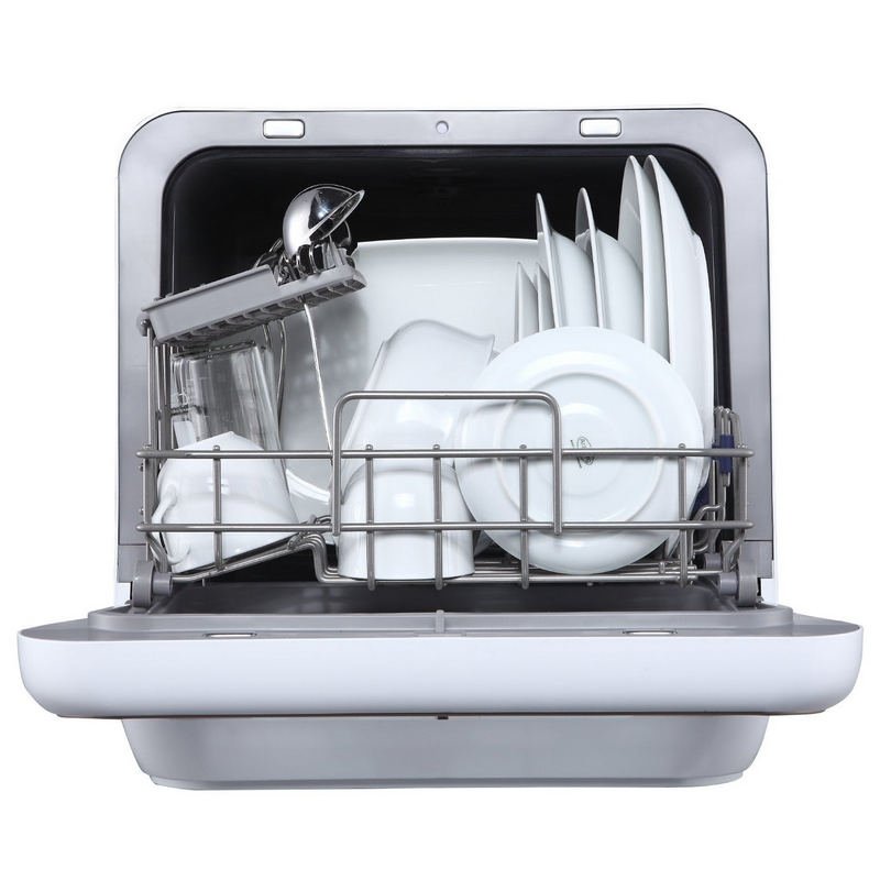 Detalle 2 de Evvo Home Mini D Trip Lavavajillas Portátil sin Instalación (Blanco) – 2 cubiertos