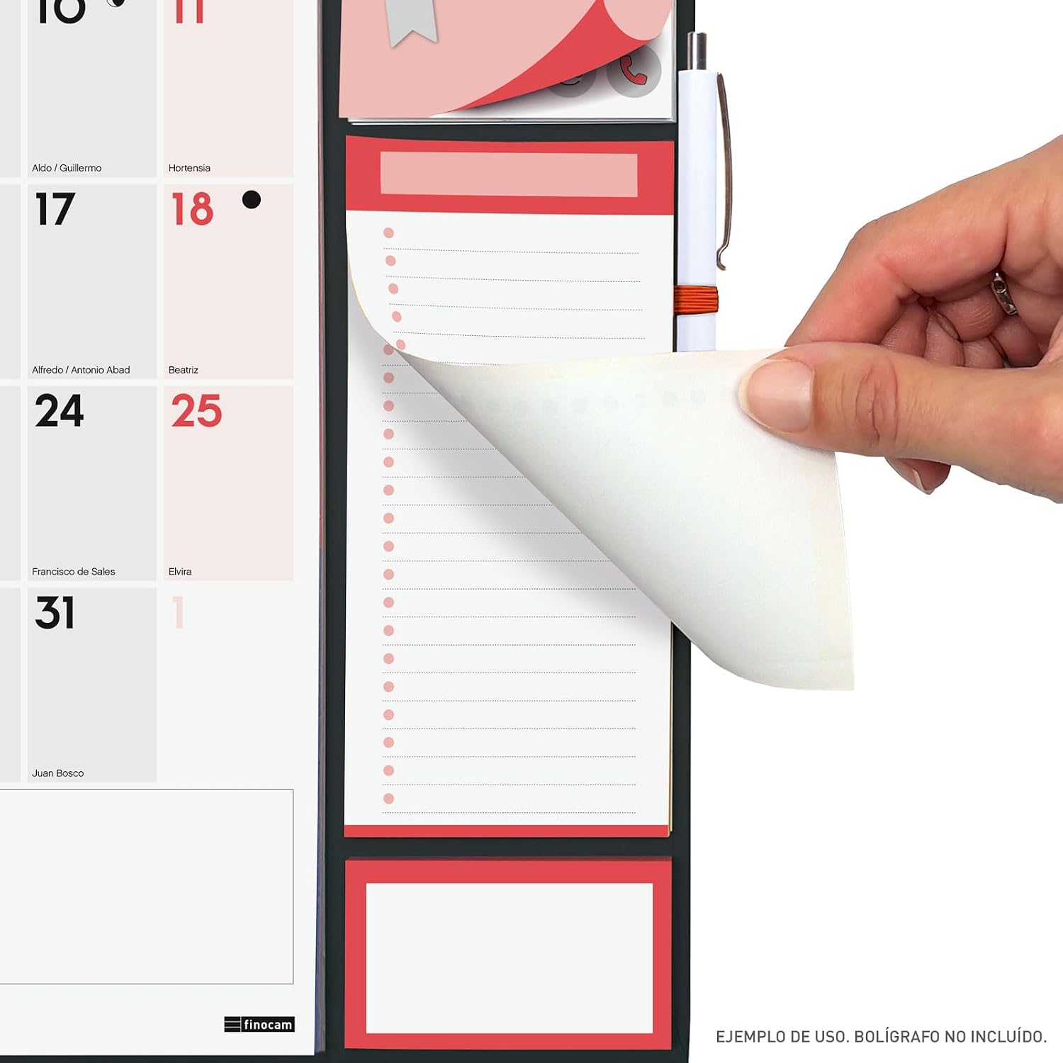 Thumbnail 4 de Finocam Calendario de pared 2026 Mes Vista 📅