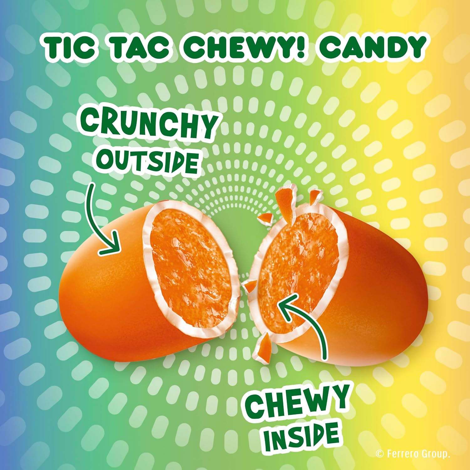 Detalle de TIC TAC CHEWY! Sour Adventure Candy, 12-Pack of Fruity Sour Chews