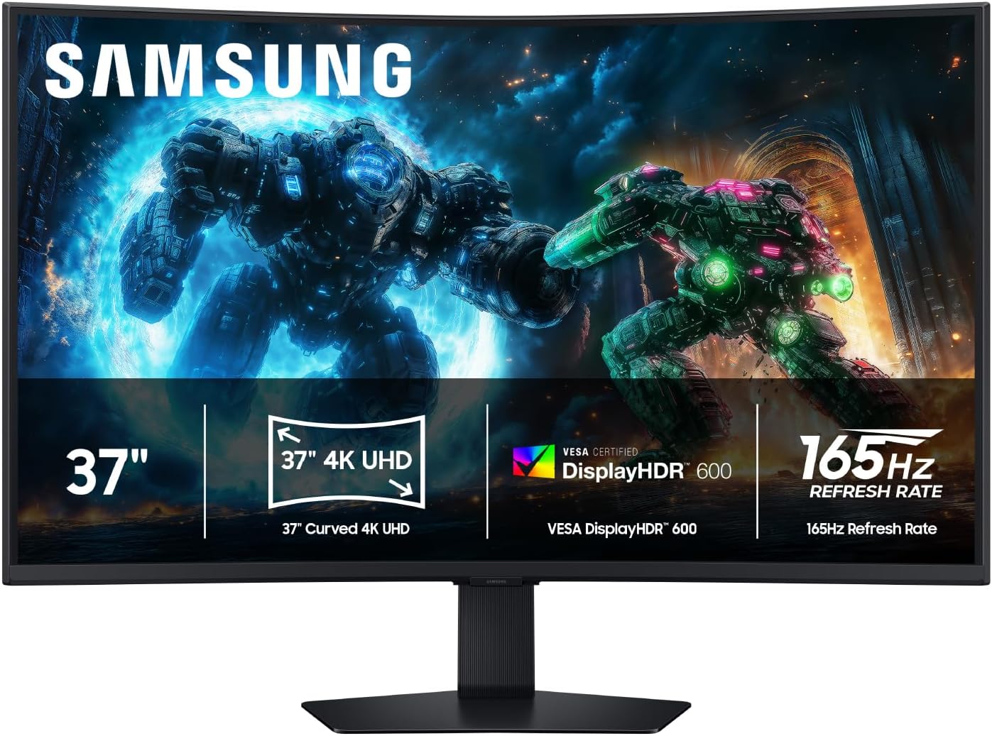 Detalle de Samsung Odyssey G7 37” 4K Gaming Monitor