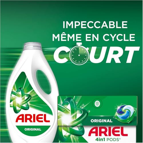 Thumbnail 3 de ARIEL PODS 4en1, Lessive en Capsule Original – 50 Lavages, Effet IMPECABLE à Froid et en Cycle Court