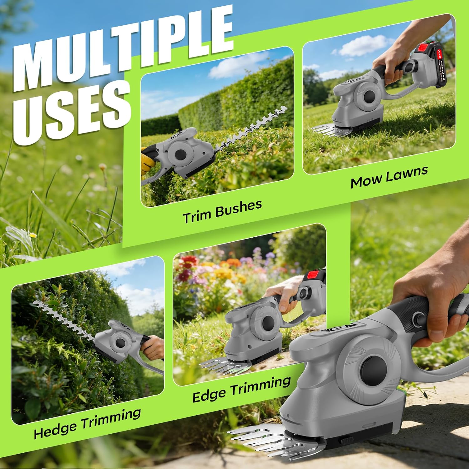 Thumbnail 6 de Supleap Cordless Hedge Trimmer 21V