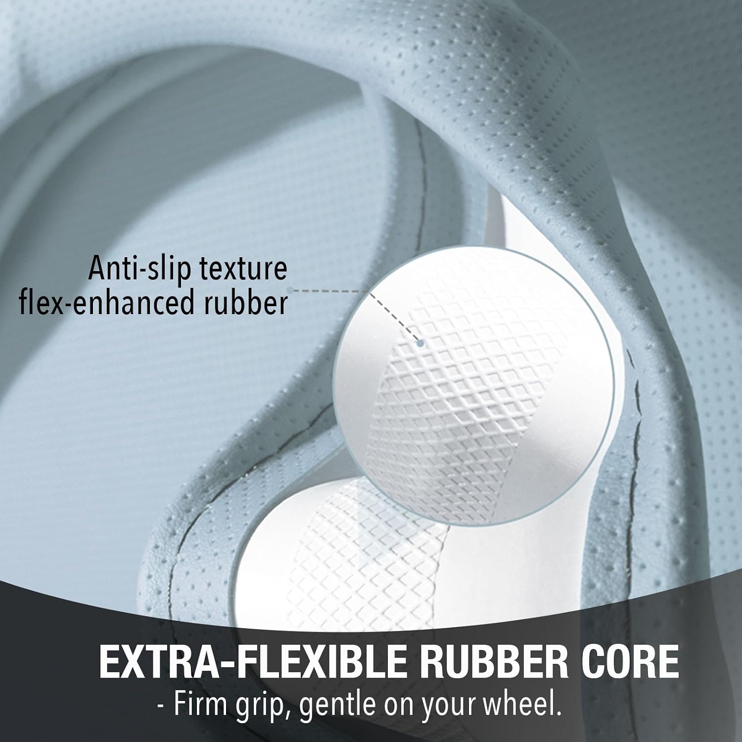 Thumbnail 4 de PINCTROT Steering Wheel Cover 14.5-Inch