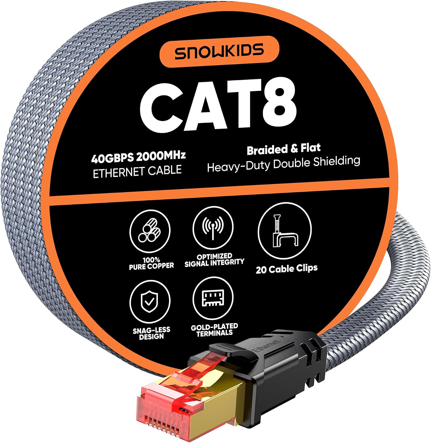 Detalle de Snowkids Ethernet Cable 3 ft