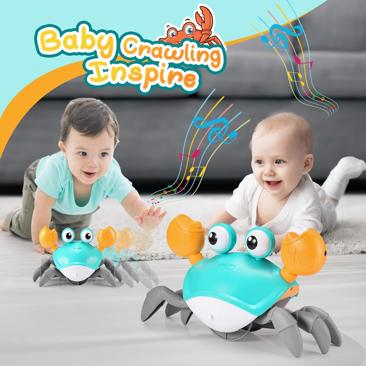Thumbnail 2 de Veopoko Crawling Crab Toy for Babies