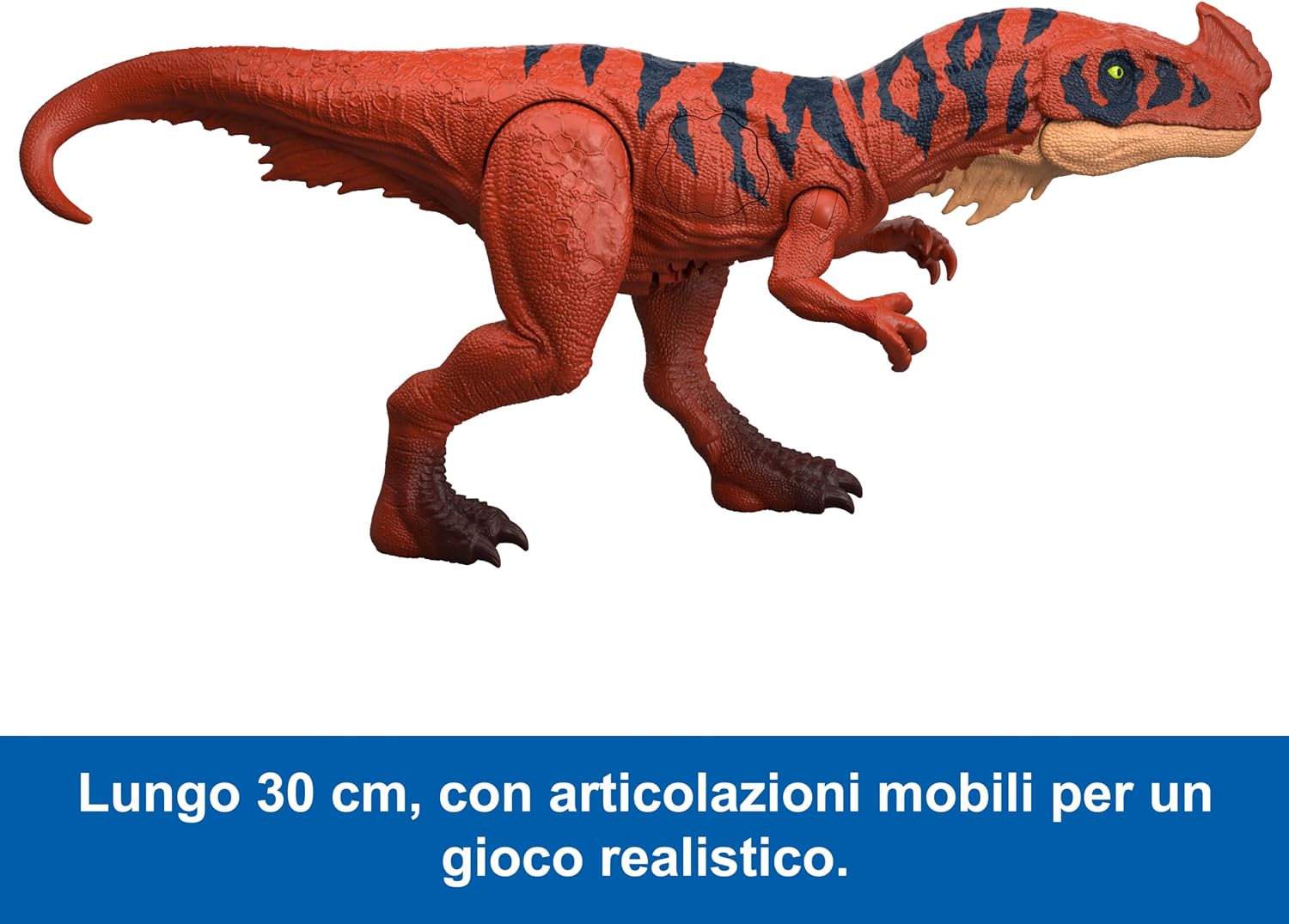 Thumbnail 3 de Mattel Jurassic World Afrovenator Dinosauro sonoro Ruggito Selvaggio