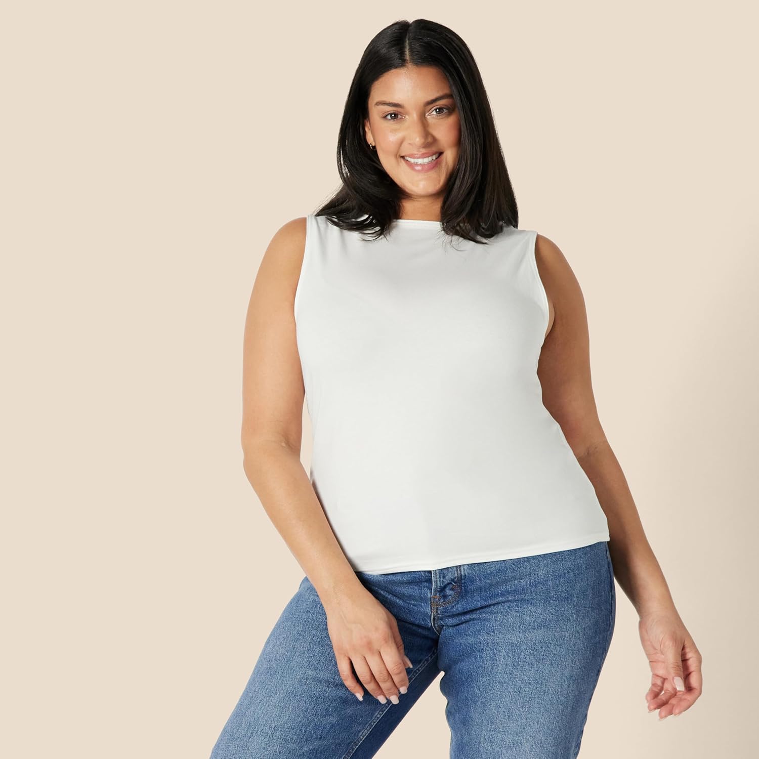Thumbnail 4 de Amazon Essentials Women’s Layering Tank (Slim Fit, Boat Neck)