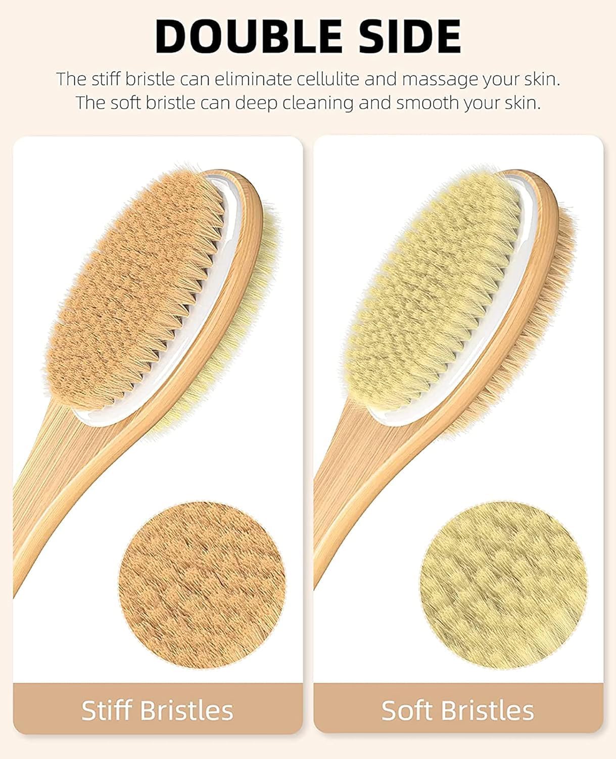Thumbnail 1 de Metene Back Scrubber long wooden handle — body brush