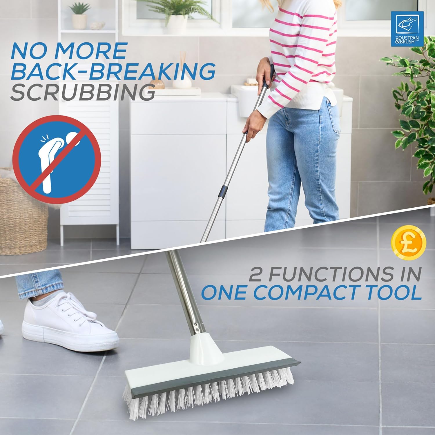 Thumbnail 3 de TDBS Floor Squeegee Broom 128 cm