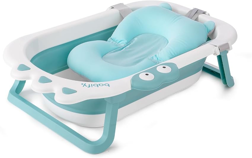 Detalle de Babify Shower Bañera plegable para bebé, cojín incluido 🚼