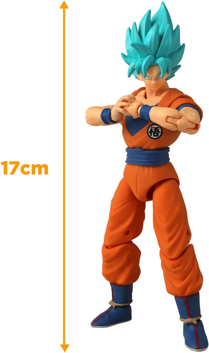 Detalle de BANDAI Dragon Ball Super Dragon Stars Figur 17 cm – Super-Saiyajin Blue Goku (36780)