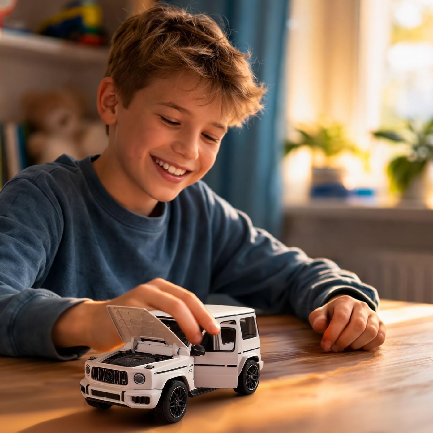 Thumbnail 1 de JAMARA 402265 Mercedes-AMG G 63, metalowy model samochodu 1:24, biały